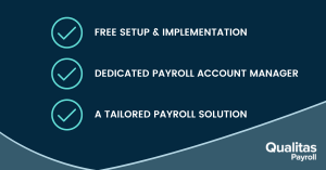 payroll service benefits working with Qualitas